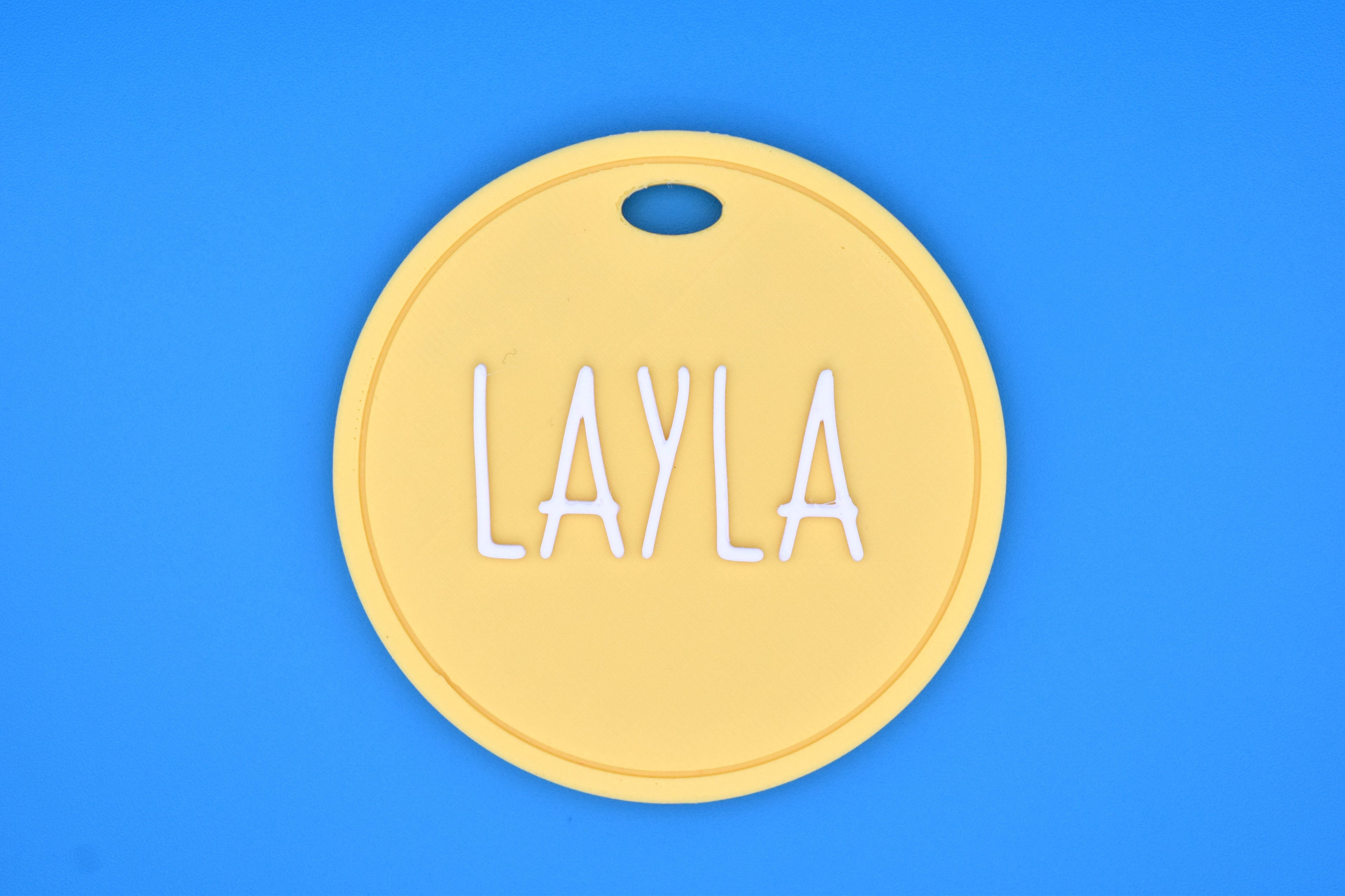 Personalized Bag Tag