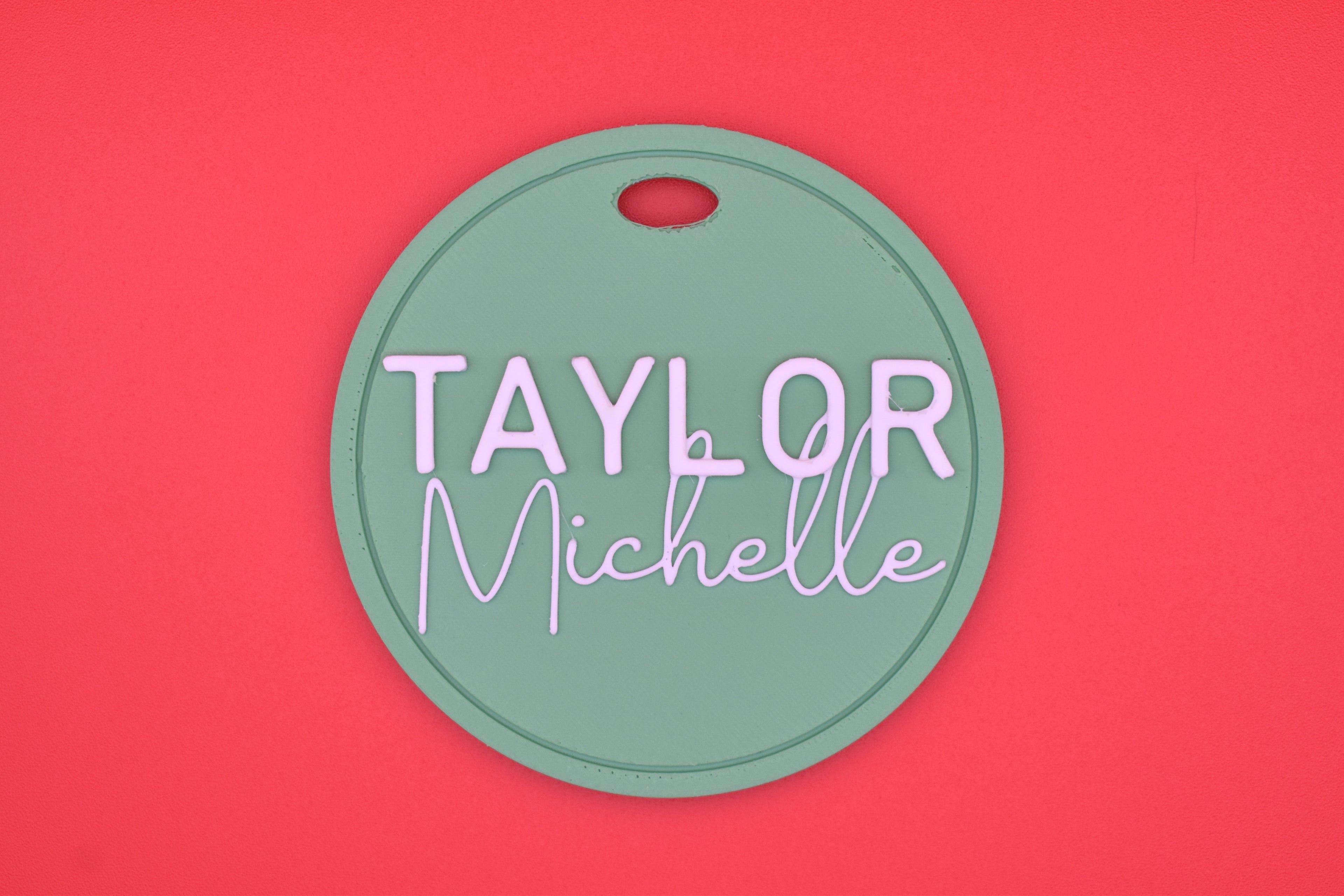 Personalized Bag Tag