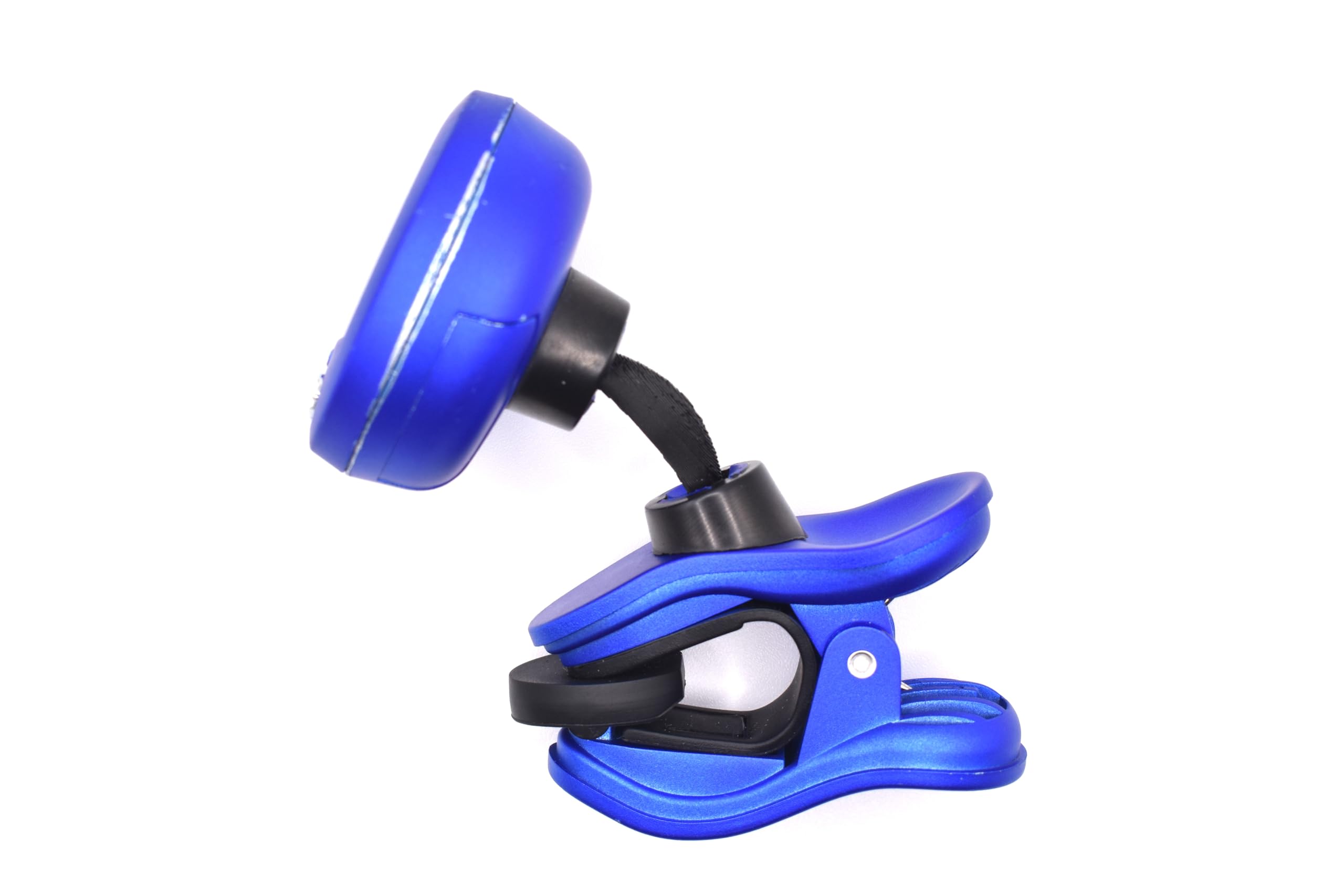 A replacement Snark arm connected to the tuner and clip.