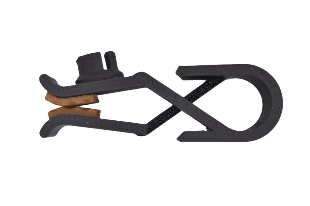 A profile view of the Snark tuner replacement clip.