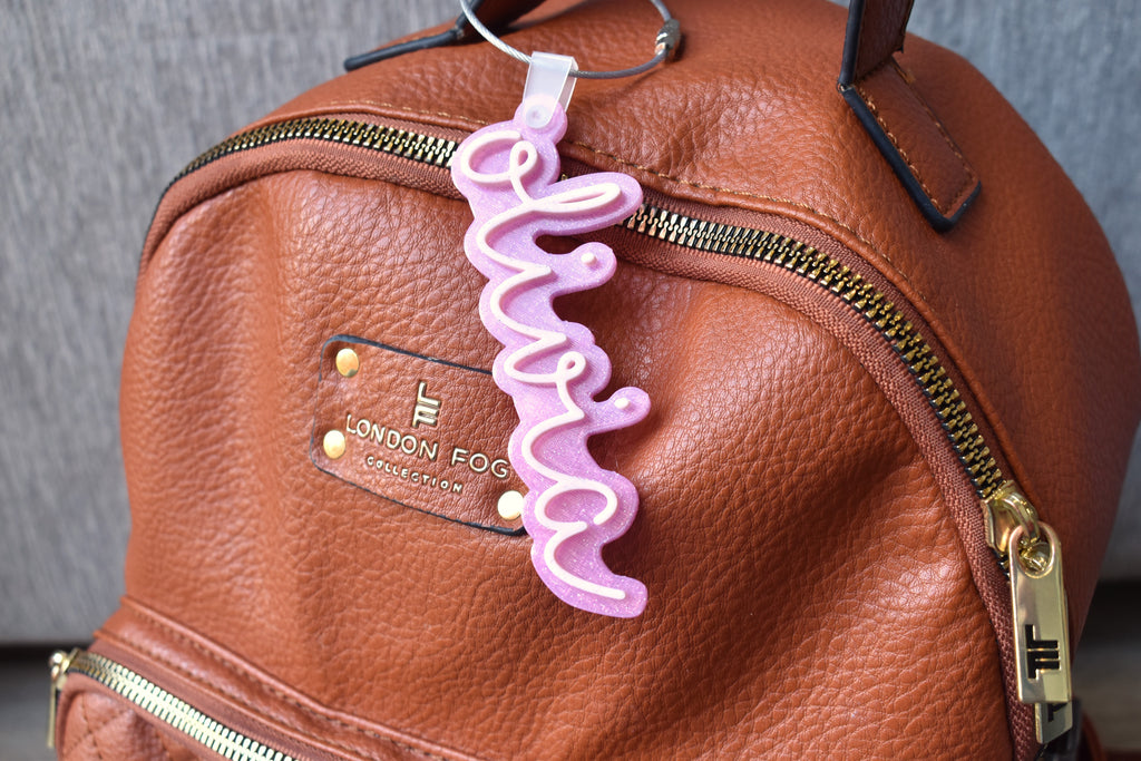 Personalized Bag Tag Keychain